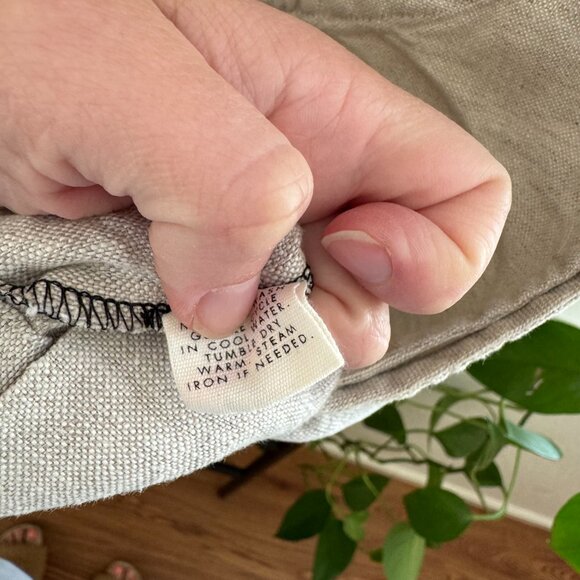 Elizabeth Suzann Petra Linen Crop Top - Picture 2 of 5